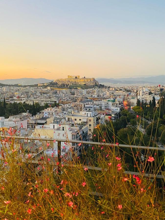 Acropolis Residence #Rooftop#360-Degree City Views #Unoblu أثينا المظهر الخارجي الصورة